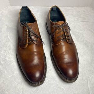 Rodd & Gunn Rich Brown Leather Oxfords EUR 46